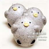 Q坊-角落生物II-小灰雞-養生黑芝麻粉創意造型饅頭