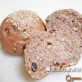 Q坊_手工全麥高纖養生活力堅果包bread(6入/包)