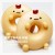 Q坊-角落生物-炸蝦(新鮮南瓜泥)造型甜甜圈饅頭 