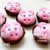 豬年-草莓粉紅萌豬創意造型湯圓-芝麻口味