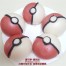 Q坊-pokemon精靈寶貝球之經典球款-紅麴鮮奶創意造型手工饅頭