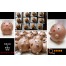 Q坊-角落生物-炸豬排(可可巧克力)手工創意造型饅頭