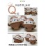 Q坊-角落生物-麻雀-巧克力創意造型饅頭