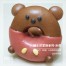 Q坊-廸士尼家族系列-米奇-(純巧克力可可粉)造型甜甜圈饅頭